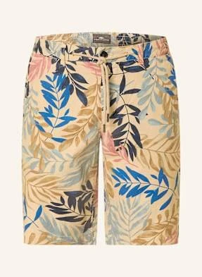 Fynch-Hatton Szorty Coli W Stylu Dresowym Z Lnem beige