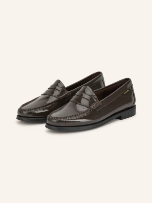 G.H.Bass Lakierowane Loafersy Easy Weejun braun G.H. Bass CIEMNOBRĄZOWY
