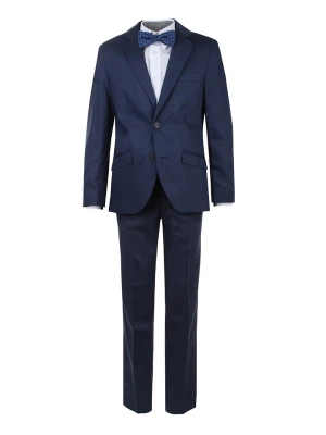G.O.L.® FINEST COLLECTION Garnitur - Slim fit - w kolorze granatowym rozmiar: 140