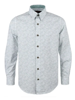 G.O.L.® FINEST COLLECTION Koszula - Slim fit - w kolorze biało-zielonym rozmiar: 176