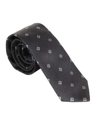 G.O.L.® FINEST COLLECTION Krawat w kolorze antracytowym rozmiar: 2