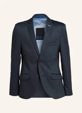 G.O.L. Finest Collection Marynarka Z Dżerseju Super Slim Fit blau