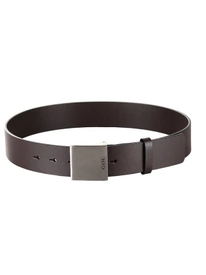 G.O.L.® FINEST COLLECTION Skórzany pasek w kolorze brązowym rozmiar: 75