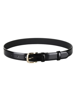 G.O.L.® FINEST COLLECTION Skórzany pasek w kolorze czarnym rozmiar: 80
