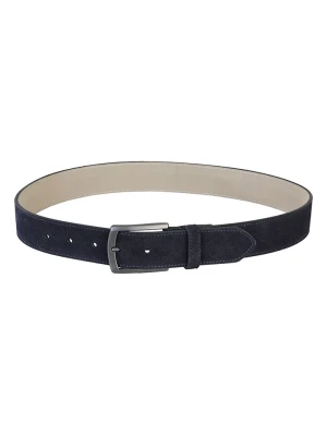 G.O.L.® FINEST COLLECTION Skórzany pasek w kolorze granatowym rozmiar: 75