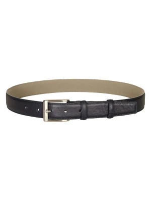G.O.L.® FINEST COLLECTION Skórzany pasek w kolorze granatowym rozmiar: 75