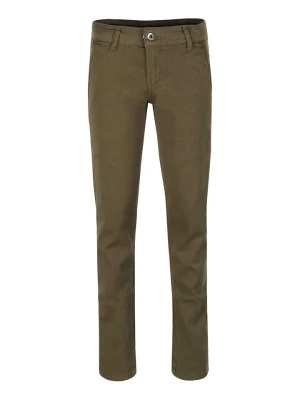 G.O.L.® FINEST COLLECTION Spodnie chino - Regular fit - w kolorze khaki rozmiar: 188