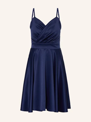 G.O.L. Finest Collection Sukienka Koktajlowa Z Satyny blau