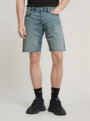 G-Star Bermudy dżinsowe w kolorze niebieskim rozmiar: W34