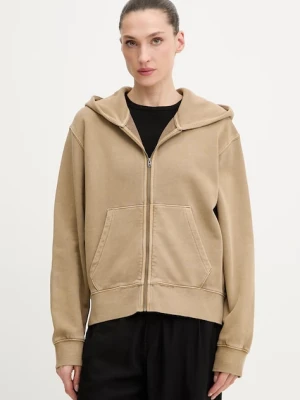 G-Star bluza bawełniana Washed hdd zip relaxed