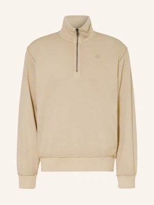 G-Star Bluza Dresowa Typu Troyer beige