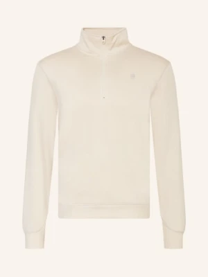 G-Star Bluza Dresowa Typu Troyer weiss