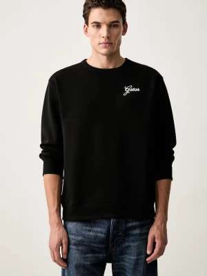 G-Star bluza męska z bawełną Script r sw czarny