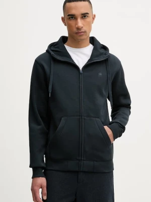 G-Star bluza rozpinana z kapturem męska z bawełną Premium core