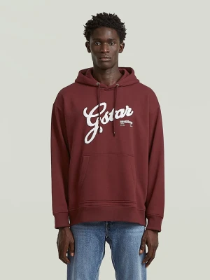 G-Star Bluza w kolorze bordowym rozmiar: L