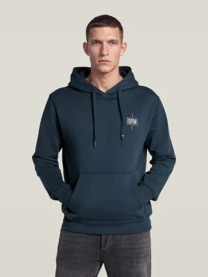 G-Star Bluza w kolorze granatowym rozmiar: L