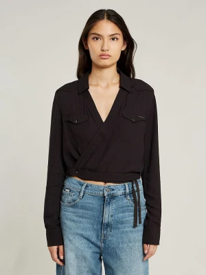 G-Star Bluzka "Tacoma" w kolorze czarnym rozmiar: L