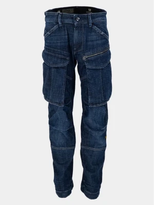 G-Star Bojówki dżinsowe - Regular fit - w kolorze granatowym rozmiar: 128