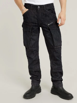 G-Star Bojówki dżinsowe - Tapered fit - w kolorze granatowym rozmiar: W32/L32