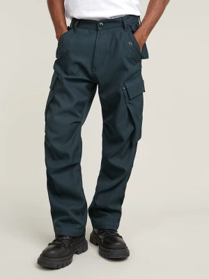 G-Star Bojówki - Regular fit - w kolorze granatowym rozmiar: W31/L32