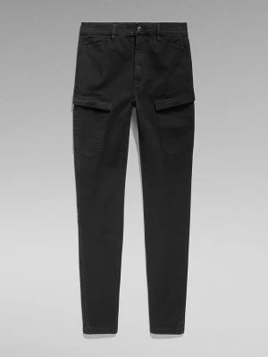 G-Star Bojówki - Skinny fit - w kolorze czarnym rozmiar: W30/L30