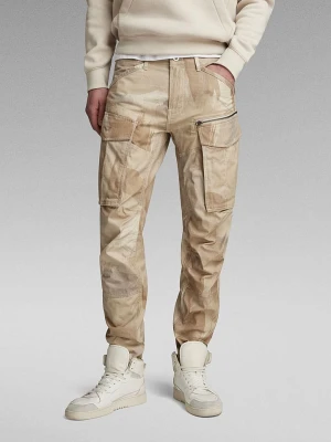 G-Star Bojówki - Tapered fit - w kolorze beżowym rozmiar: W33/L34
