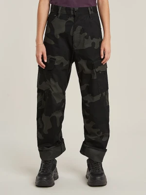 G-Star Bojówki w kolorze szaro-czarnym rozmiar: W31