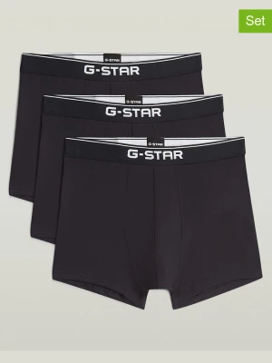 G-Star Bokserki (3 pary) w kolorze czarnym rozmiar: M