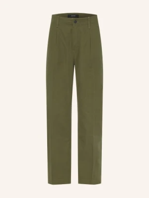 G-Star Chino Pleated Loose Tapered Tapered Fit gruen