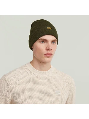 G-Star Czapka beanie w kolorze khaki rozmiar: onesize