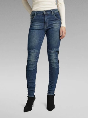 G-Star Dżinsy "1914" - Skinny fit - w kolorze granatowym rozmiar: W26/L30