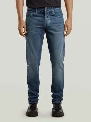 G-Star Dżinsy "3301" - Regular fit - w kolorze granatowym rozmiar: W34/L32