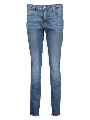 G-Star Dżinsy "3301" - Skinny fit - w kolorze niebieskim rozmiar: W28 / L30