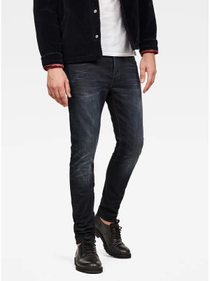G-Star Dżinsy "3301" - Slim fit - w kolorze granatowym rozmiar: W32 / L34