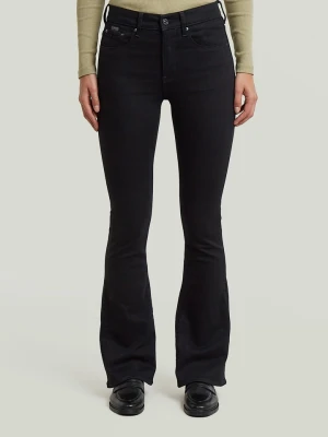 G-Star Dżinsy - Bootcut fit - w kolorze czarnym rozmiar: W27 / L32