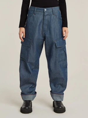 G-Star Dżinsy "Cargo 3D" - Boyfriend fit - w kolorze niebieskim rozmiar: W31