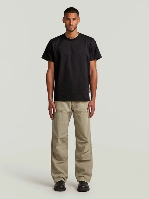 G-Star Dżinsy "Carpenter 3D" - Loose fit - w kolorze beżowym rozmiar: W34/L32