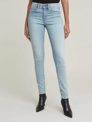 G-Star Dżinsy "Lhana" - Skinny fit - w kolorze błękitnym rozmiar: W29/L32