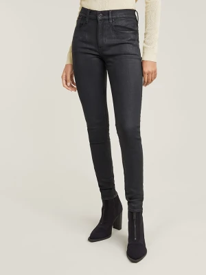 G-Star Dżinsy "Lhana" - Skinny fit - w kolorze czarnym rozmiar: W31/L30