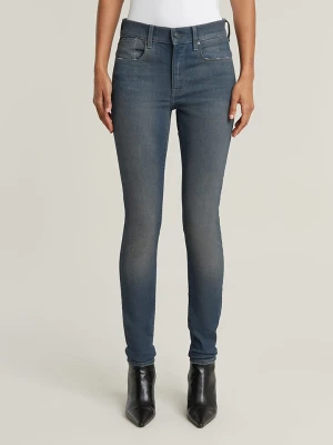 G-Star Dżinsy "Lhana" - Skinny fit - w kolorze niebieskim rozmiar: W26/L30