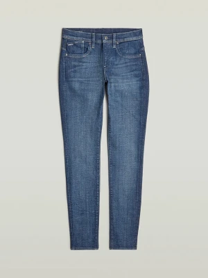 G-Star Dżinsy "Lhana" - Super Skinny fit - w kolorze niebieskim rozmiar: W30/L32