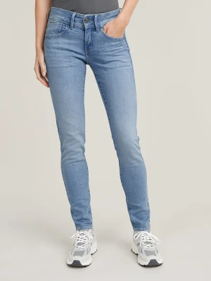 G-Star Dżinsy - Skinny fit - w kolorze błękitnym rozmiar: W30 / L30