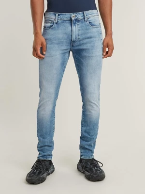 G-Star Dżinsy - Skinny fit - w kolorze błękitnym rozmiar: W29/L34