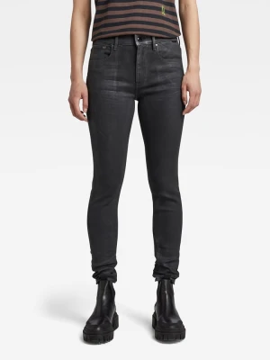G-Star Dżinsy - Skinny fit - w kolorze ciemnoszarym rozmiar: W27/L34
