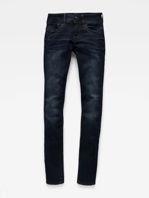 G-Star Dżinsy - Skinny fit - w kolorze granatowym rozmiar: W25/L30