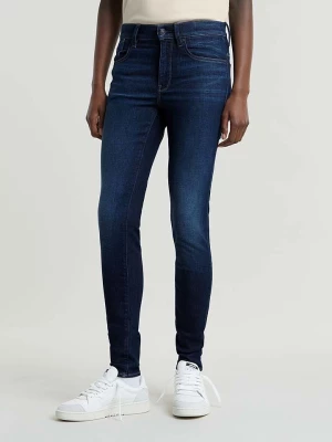 G-Star Dżinsy - Skinny fit - w kolorze granatowym rozmiar: W30/L34