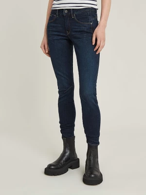 G-Star Dżinsy - Skinny fit - w kolorze granatowym rozmiar: W26/L32