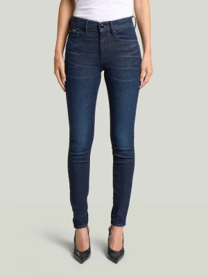 G-Star Dżinsy - Skinny fit - w kolorze granatowym rozmiar: W24 / L32
