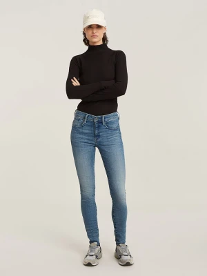 G-Star Dżinsy - Skinny fit - w kolorze niebieskim rozmiar: W26/L34