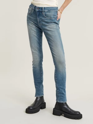 G-Star Dżinsy - Skinny fit - w kolorze niebieskim rozmiar: W27/L28